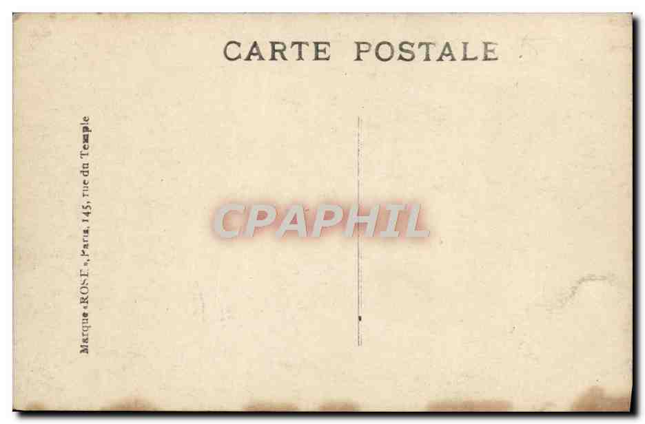 CPA Paris Quai Des Grands Augustins  — Rückseite