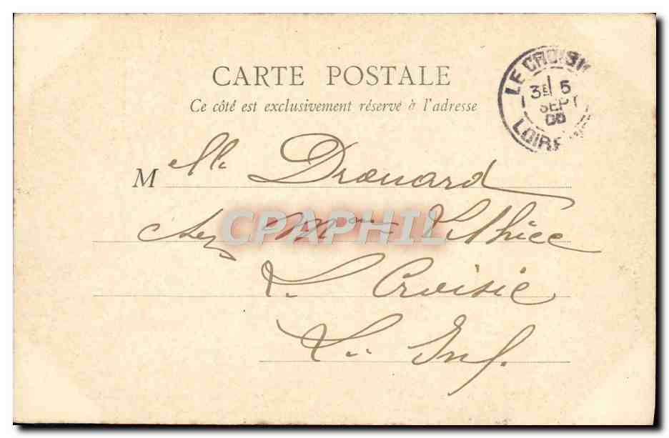 CPA Le Bois De Boulogne En Automne Le Pre Catelan Ile Du Chalet De Bengali — Verso