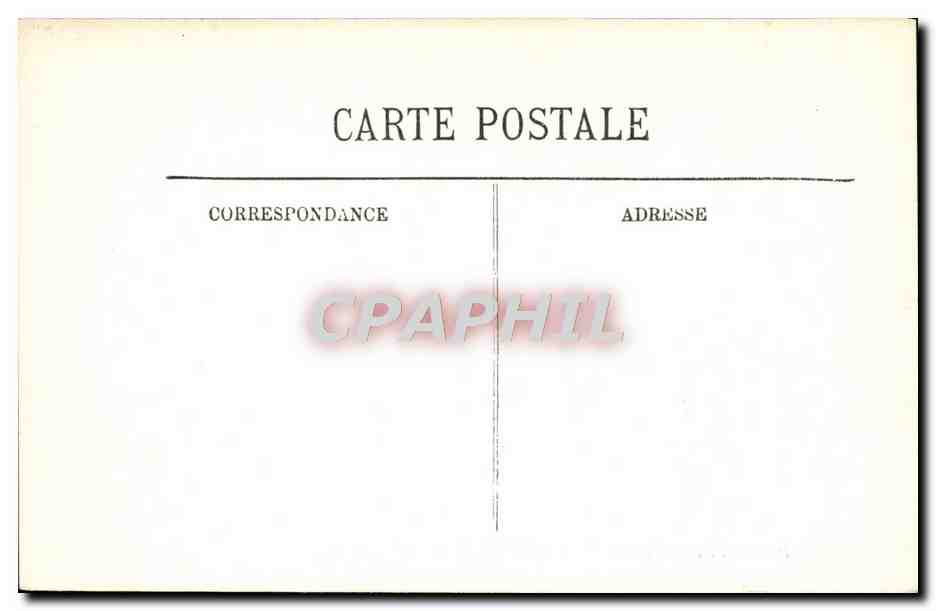 CPA Paris Le Pont Des Arts Et l'Institut — Rückseite