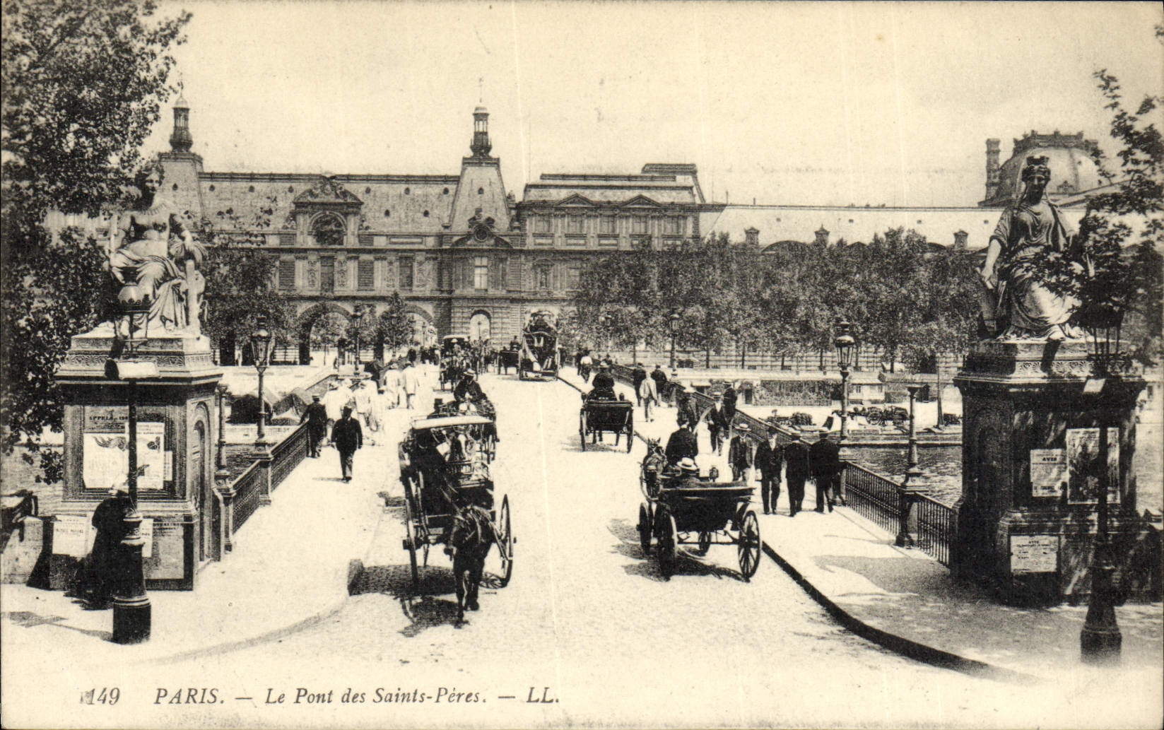 CPA Paeis Le Pont Des Saints Peres