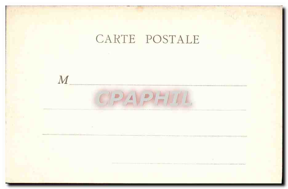 CPA Paris Place Du Palais Royal Grands Magasins du Louvre — Verso