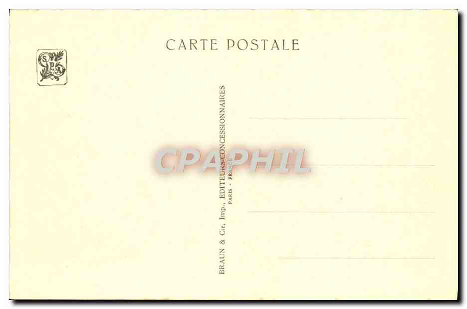 CPA Exposition Coloniale Internationale Paris 1931 Algerie Pavillon Cote Sud Algerien — Rückseite