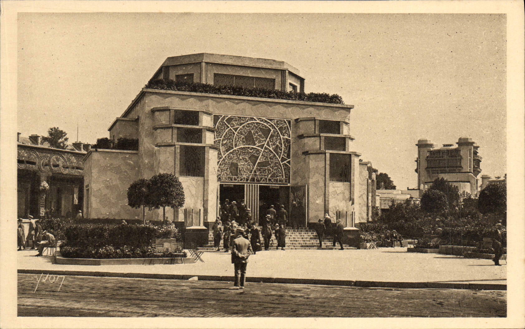 CPA Exposition Internationale Des Arts Decoratifs Paris 1925 Pavillon du Bon Marche Pomone