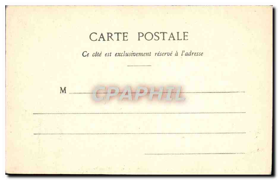 CPA Paris Boulevard St Martin et theatre de la Renaissance — Verso