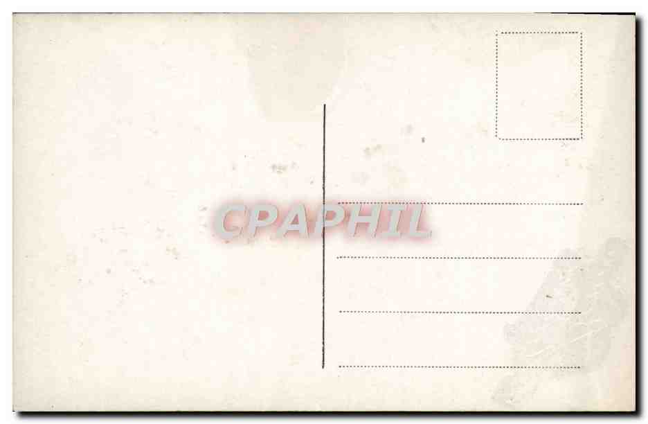 CPA Fantaisie Femme — Rückseite