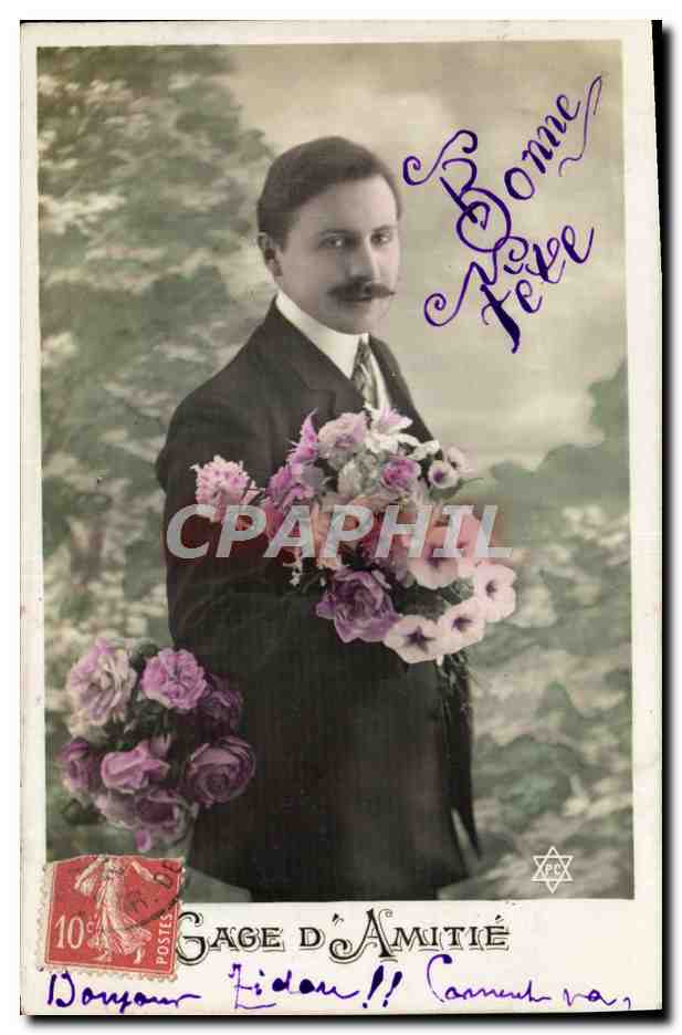 CPA Fantaisie Homme