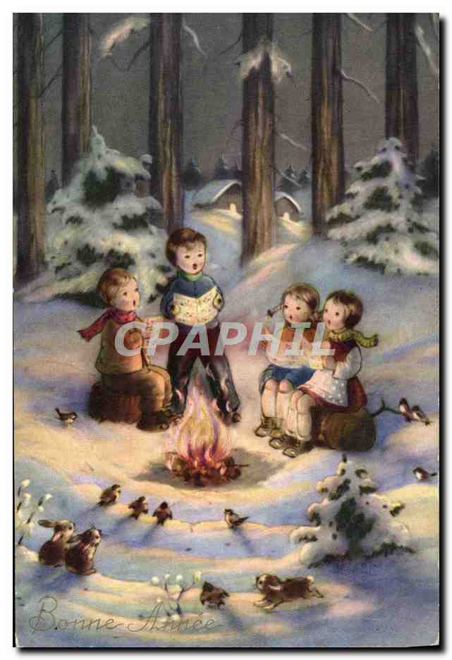 CPA Fantaisie Enfants