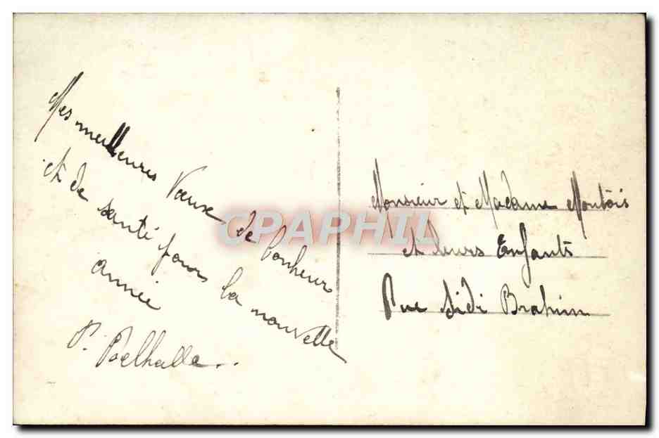 CPA Fantaisie Enfants — Rückseite