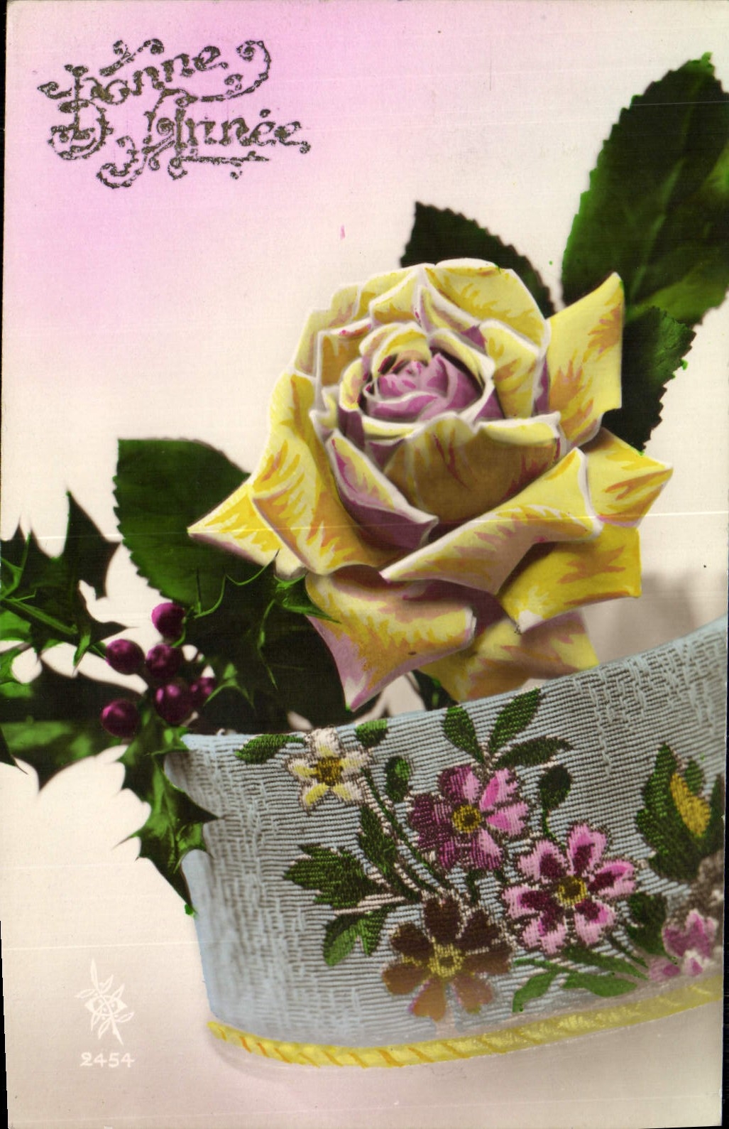 CPA Fantaisie Fleurs