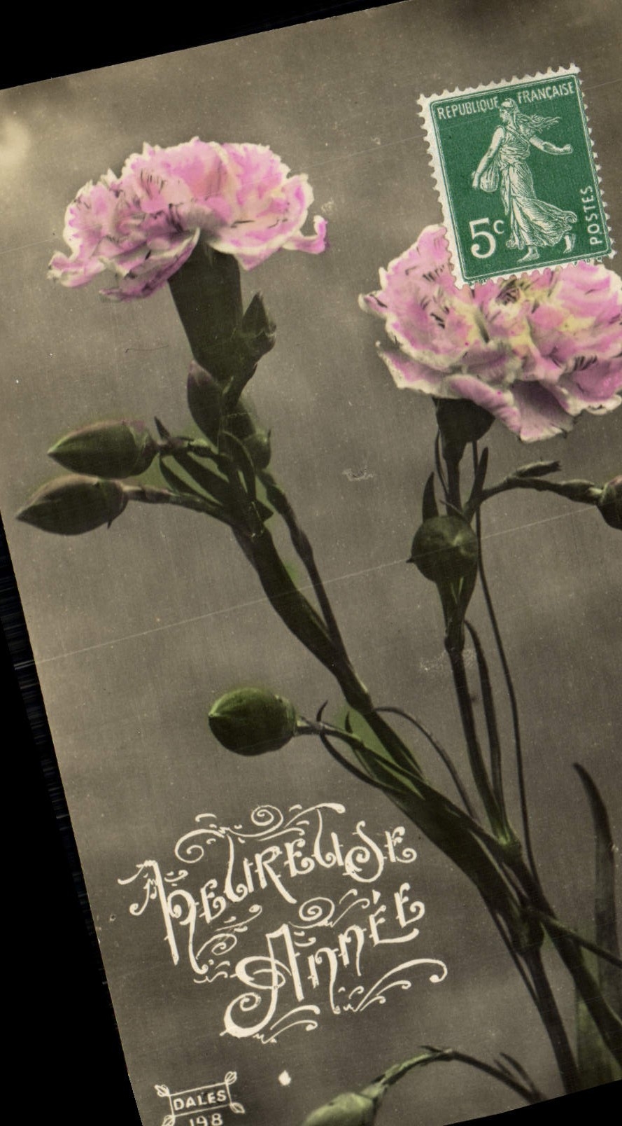 CPA Fantaisie Fleurs