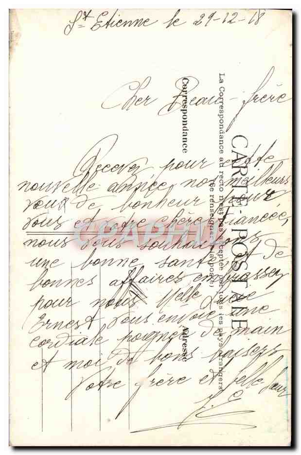 CPA Fantaisie Enfants Soldats  — Rückseite