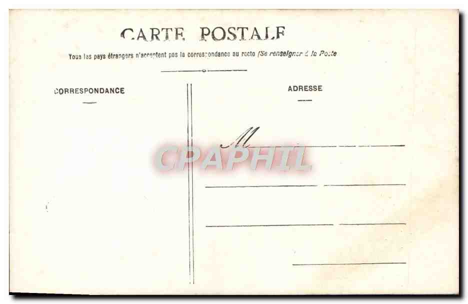 CPA Fantaisie Femme Enfant  — Rückseite