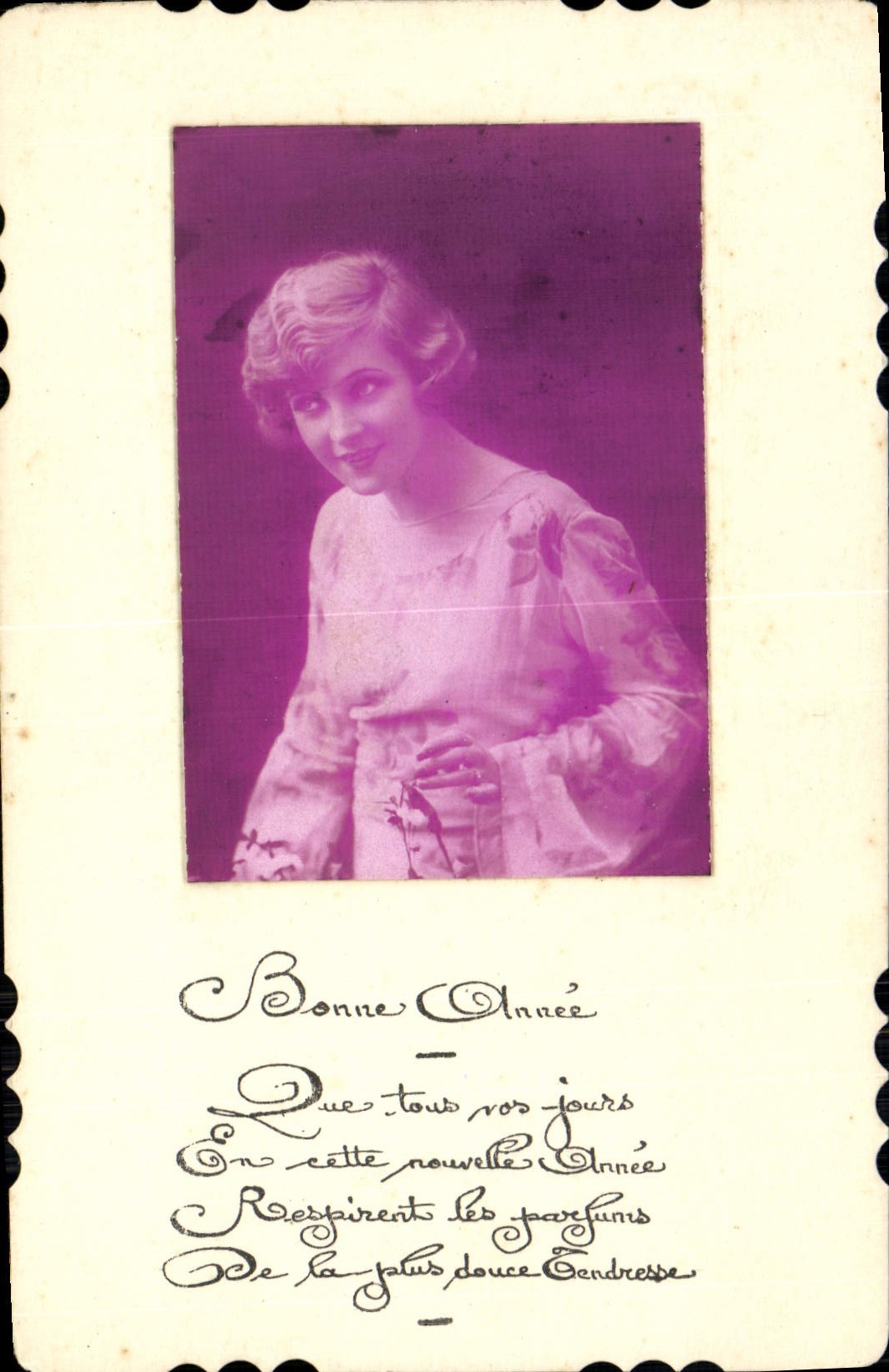 CPA Fantaisie Femme