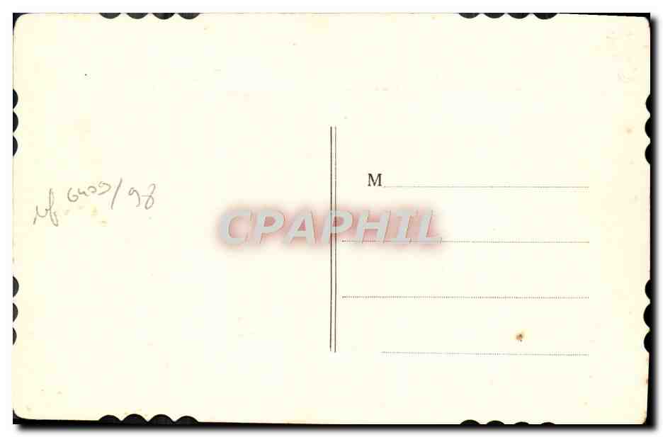 CPA Fantaisie Femme — Rückseite