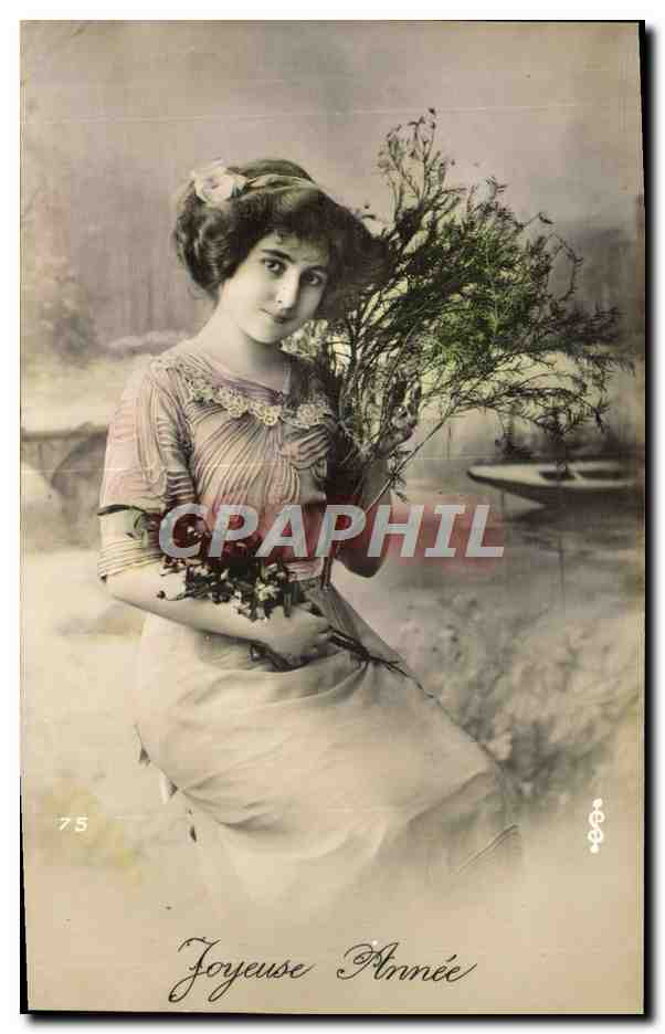 CPA Fantaisie Femme