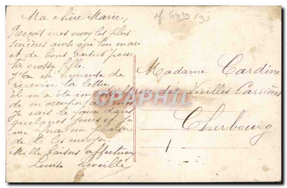 CPA Fantaisie Enfant — Verso