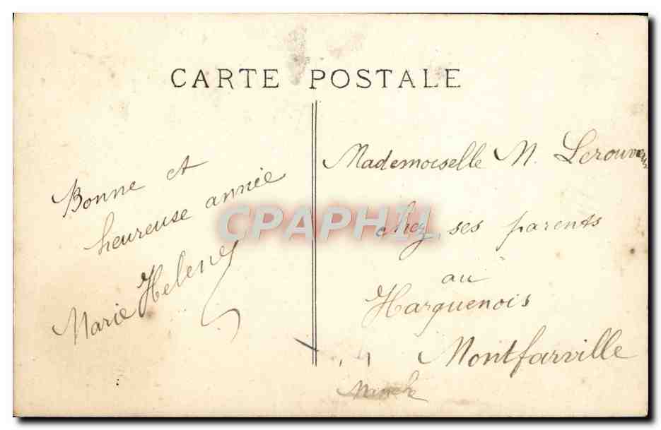 CPA Fantaisie Enfant — Verso
