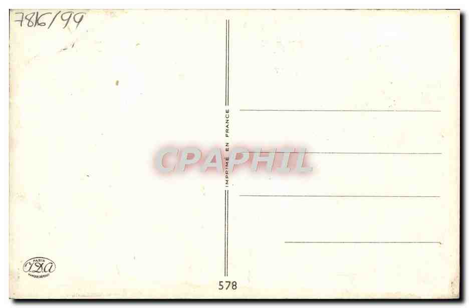 CPA Fantaisie Femme Fleurs — Back