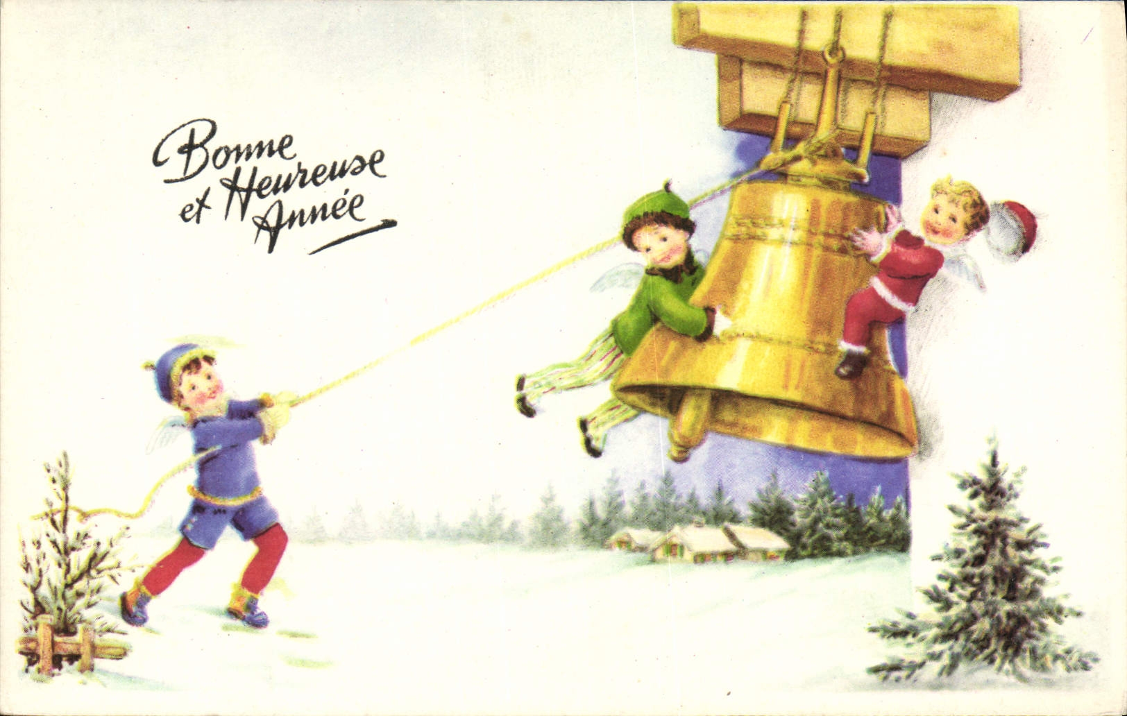 CPA Fantaisie Enfants Cloche 
