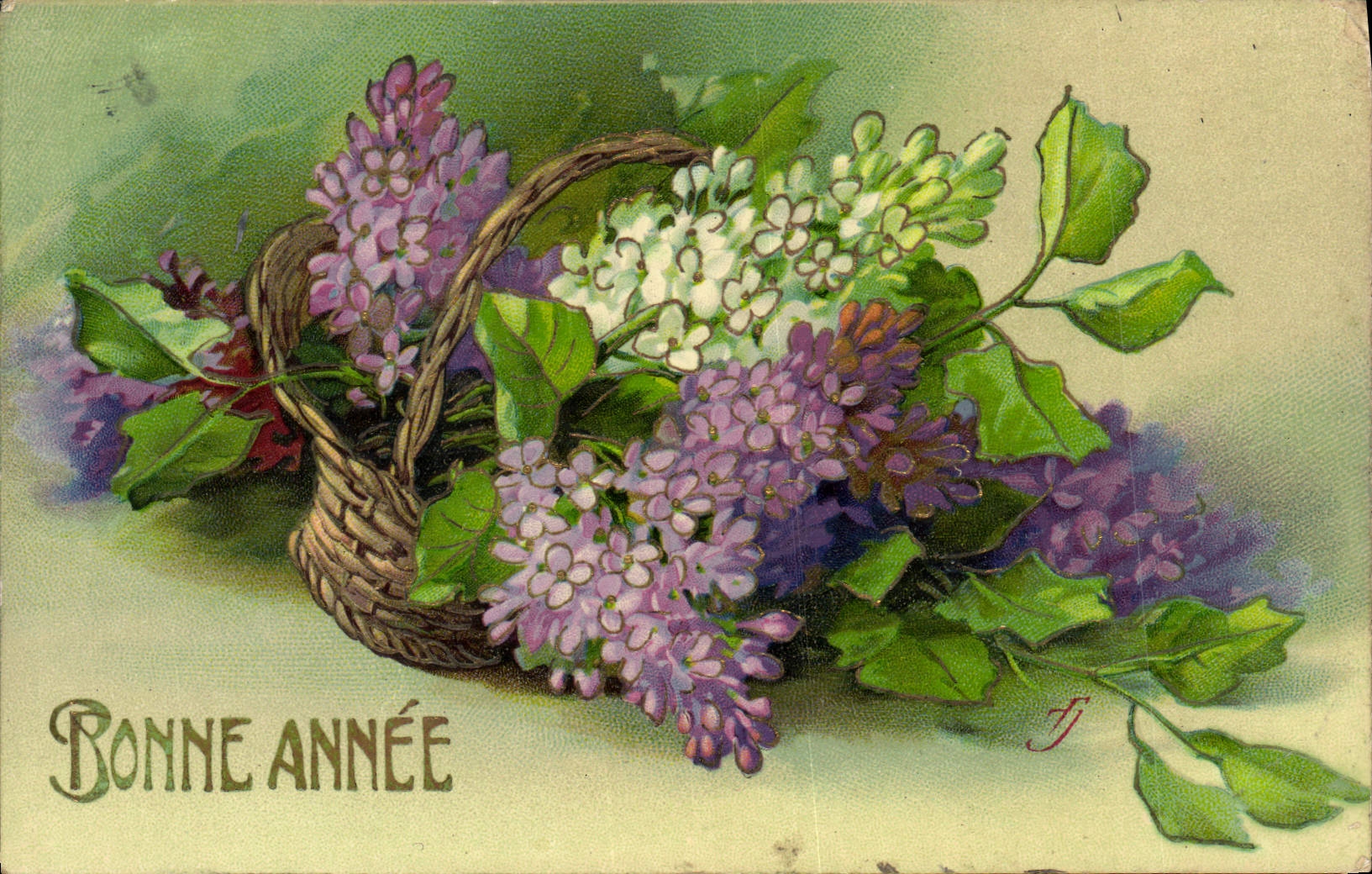 CPA Fantaisie Fleurs