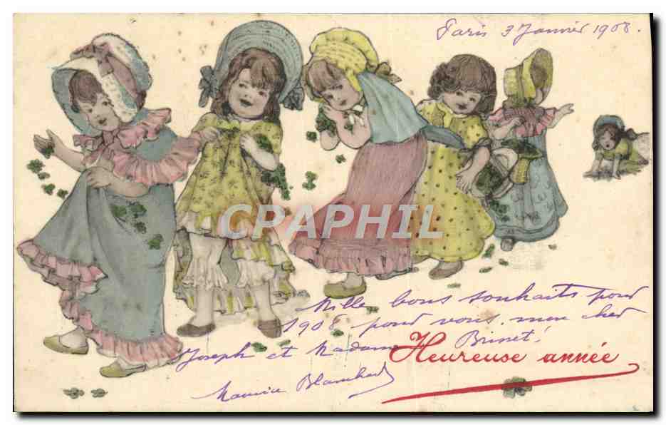CPA Fantaisie Enfants