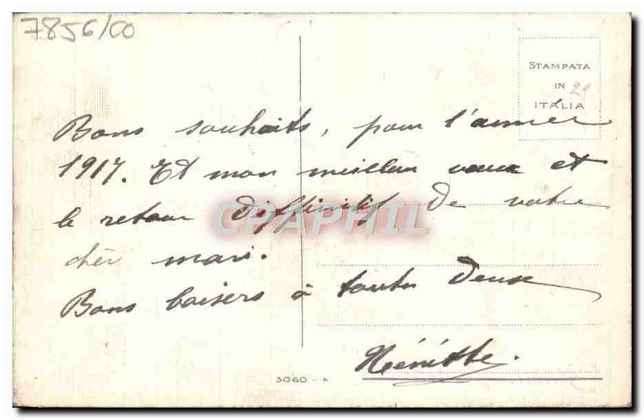 CPA Fantaisie Enfants — Rückseite