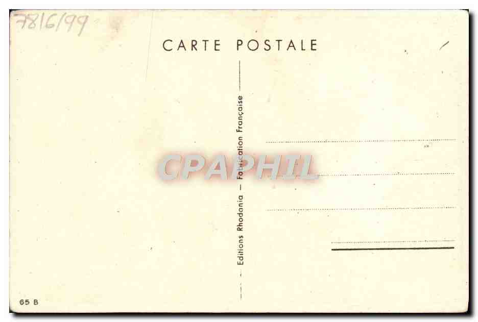 CPA Fantaisie Enfant  — Rückseite