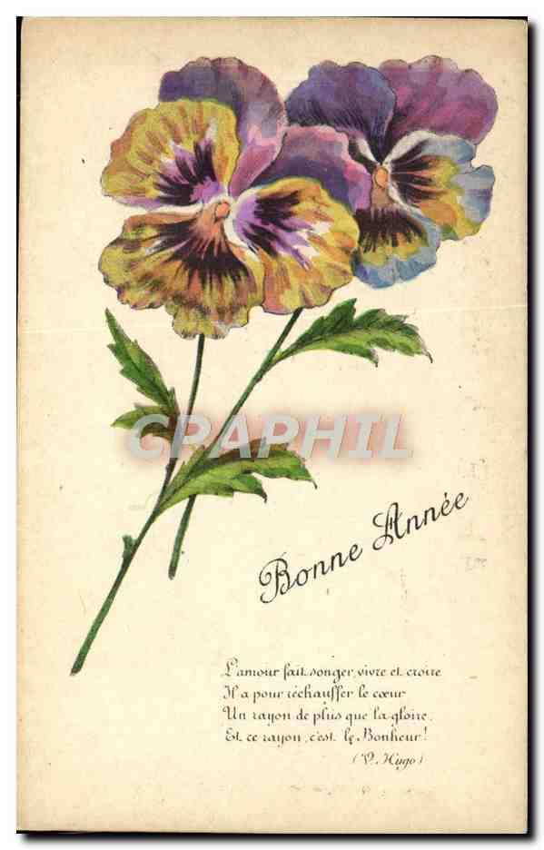 CPA Fantaisie Fleurs