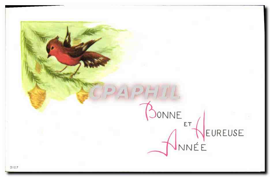 CPM Fantaisie Oiseau