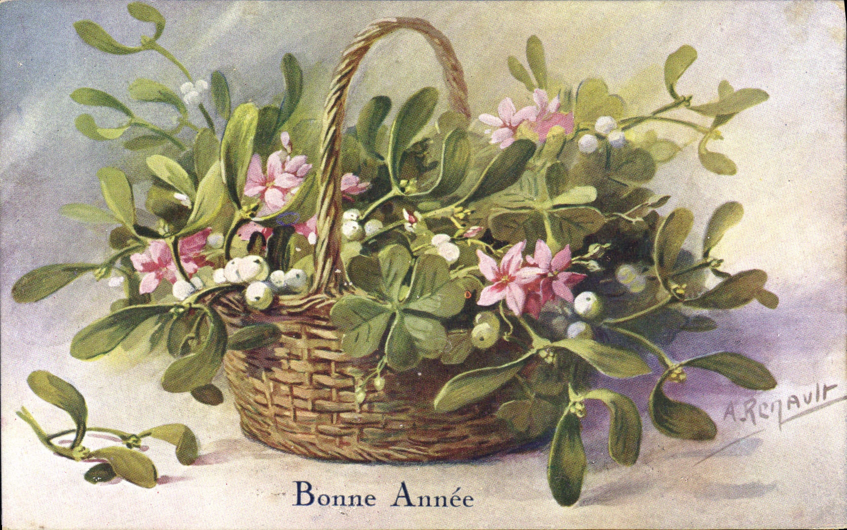 CPA Fantaisie Fleurs
