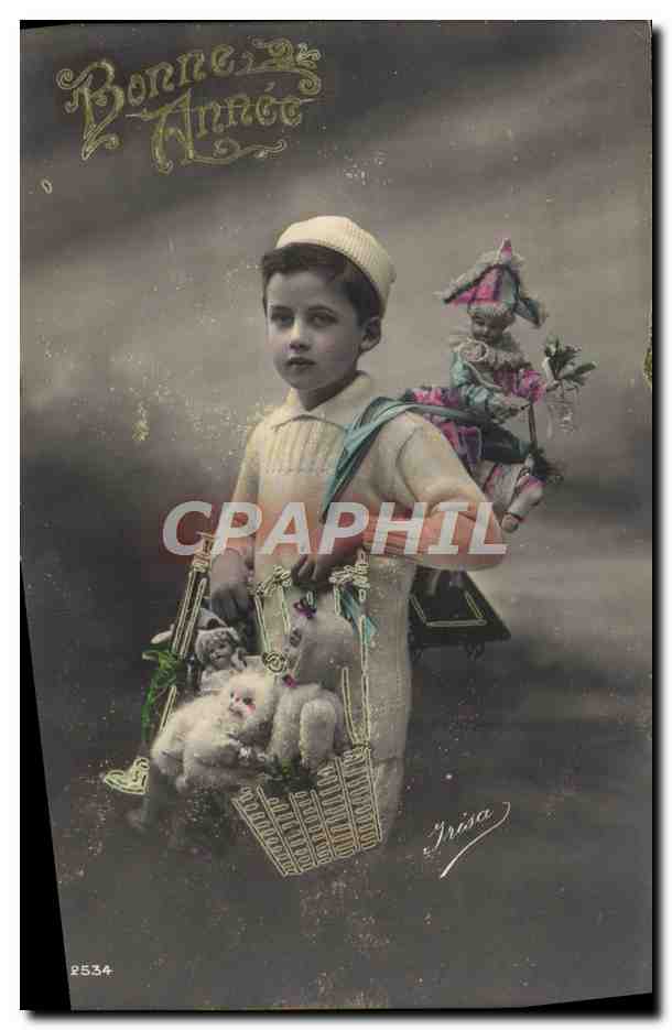CPA Fantaisie Enfants Poupee