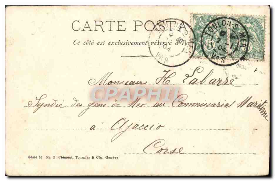 CPA Fantaisie Enfant  — Rückseite