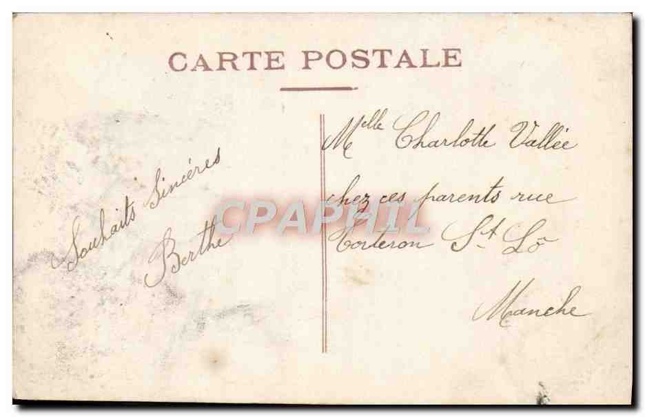 CPA Fantaisie Enfant  — Verso
