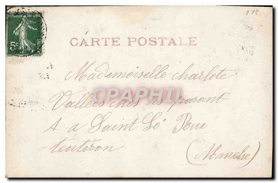CPA Fantaisie Enfant  — Rückseite