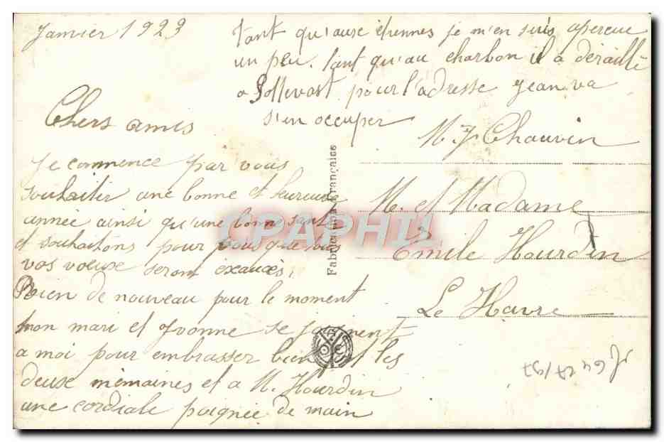 CPA Fantaisie Enfant  — Verso