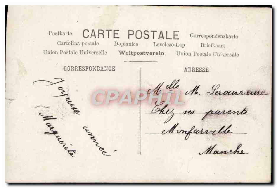 CPA Fantaisie Enfant  — Rückseite