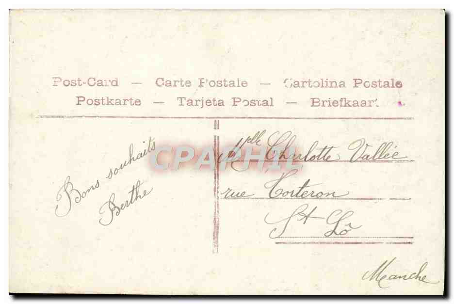 CPA Fantaisie Enfant  — Verso