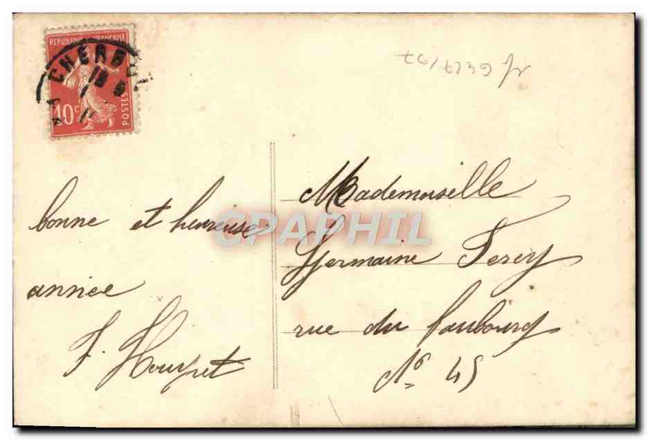 CPA Fantaisie Enfant  — Rückseite