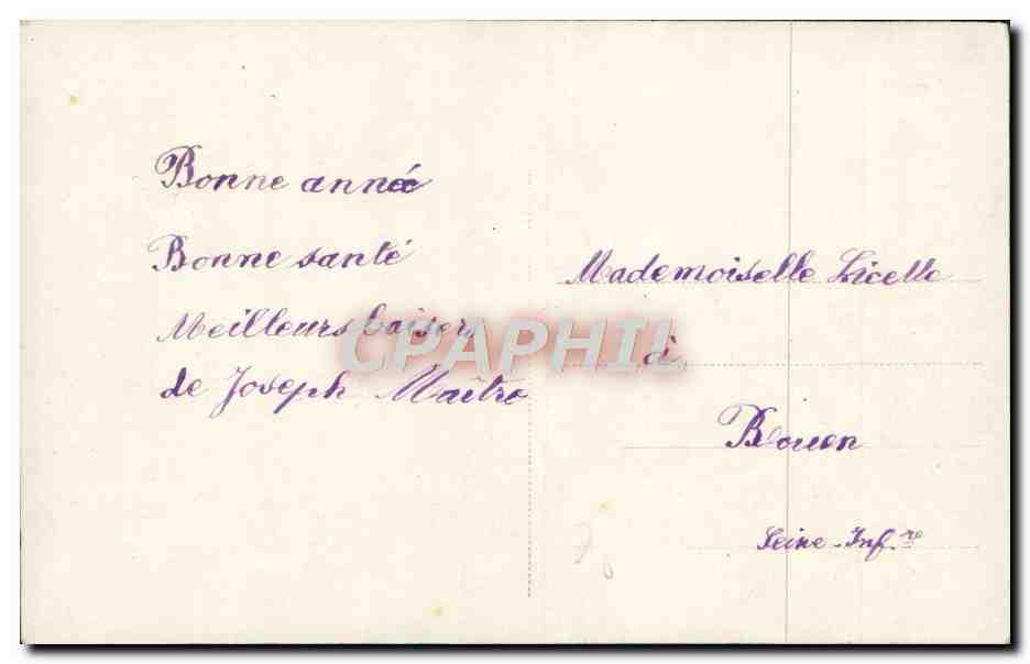 CPA Fantaisie Enfant  — Verso