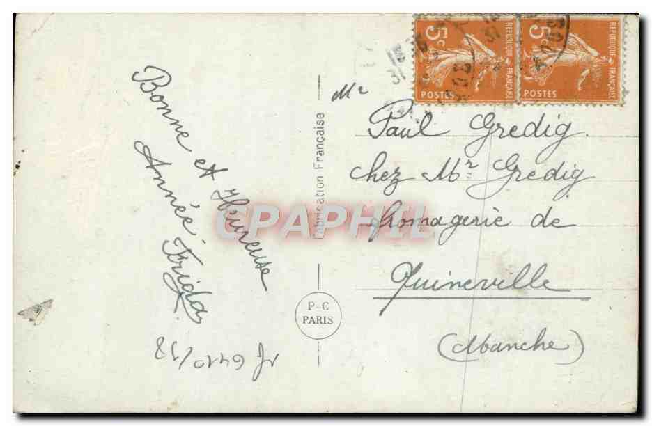 CPA Fantaisie Enfant  — Verso