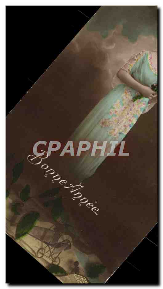 CPA Fantaisie Femme Avion