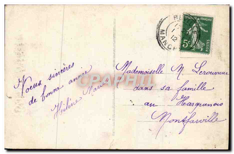 CPA Fantaisie Enfants  — Rückseite