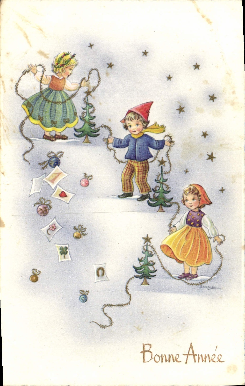 CPA Fantaisie Enfants