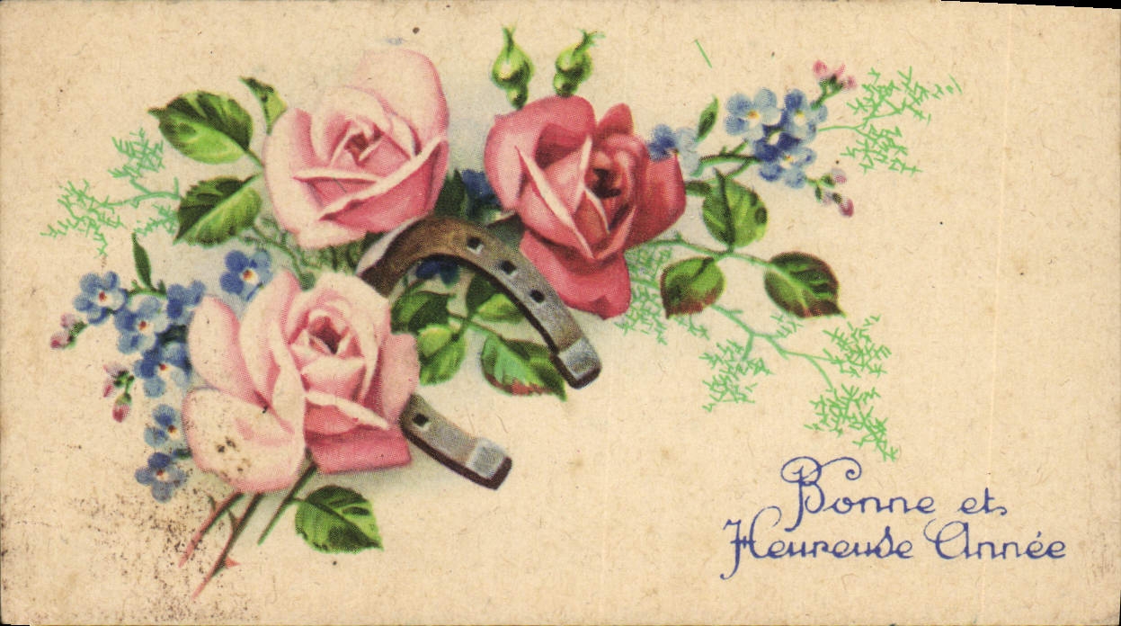 CPA Fantaisie Fleurs