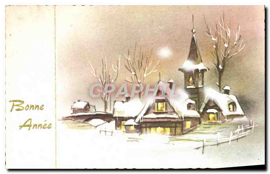 CPM Fantaisie Bonne annee