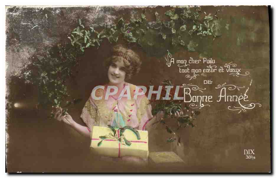 CPA Fantaisie Femme