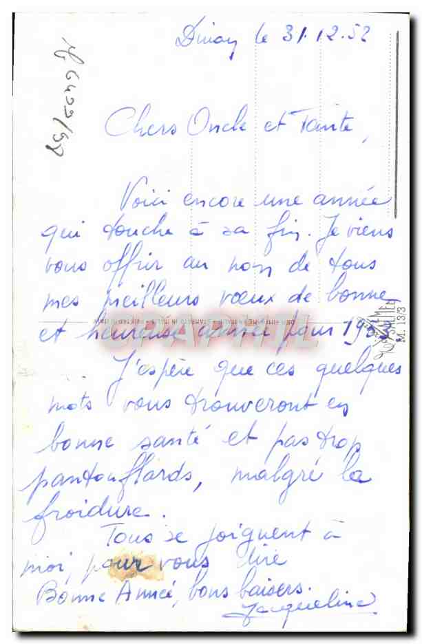 CPA Fantaisie Femmes — Verso