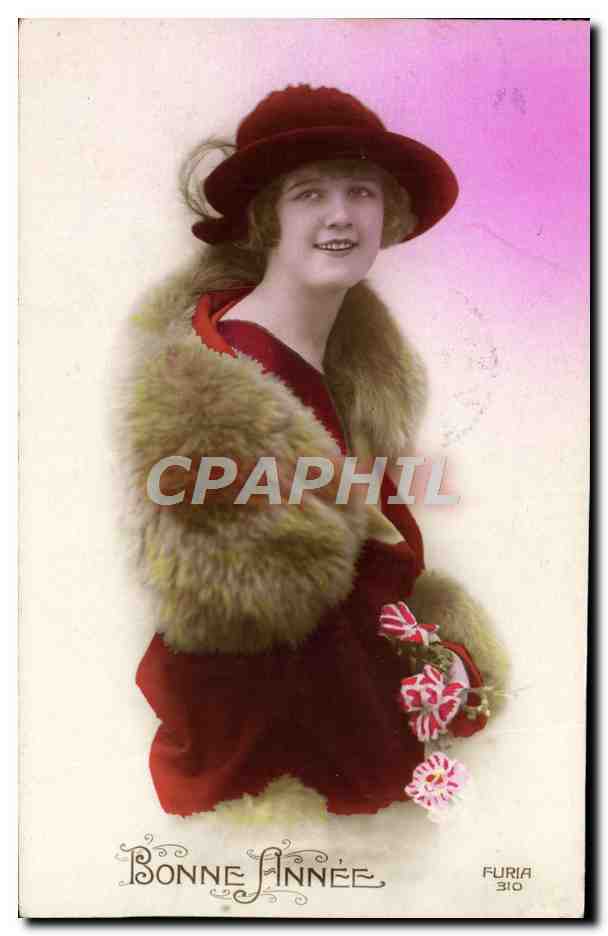 CPA Fantaisie Femme
