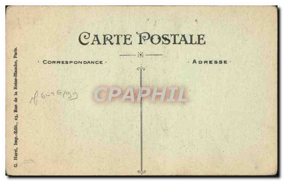 CPA Fantaisie Bonne annee — Verso
