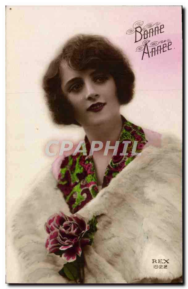 CPA Fantaisie Femme 